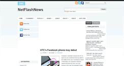 Desktop Screenshot of netflashnews.blogspot.com