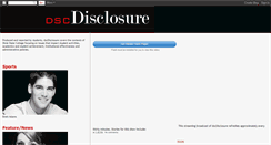 Desktop Screenshot of dscdisclosure.blogspot.com