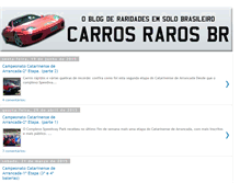 Tablet Screenshot of carrosrarosbr.blogspot.com