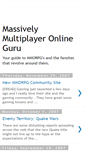 Mobile Screenshot of mmorpgguru.blogspot.com