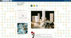 Desktop Screenshot of los-angeles-nightlife.blogspot.com