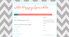 Desktop Screenshot of happysprinkle.blogspot.com