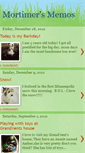 Mobile Screenshot of mortimersmemos.blogspot.com