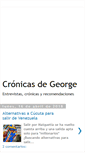 Mobile Screenshot of cronicasdegeorges.blogspot.com