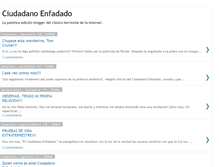 Tablet Screenshot of ciudadanoenfadado.blogspot.com