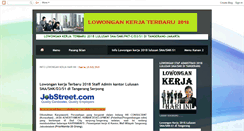 Desktop Screenshot of kerjaditangerang15.blogspot.com
