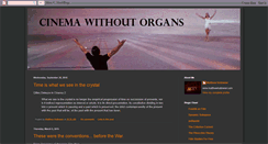 Desktop Screenshot of cinemawithoutorgans.blogspot.com