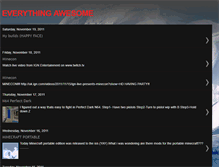 Tablet Screenshot of 3v3rythingawsom3.blogspot.com