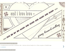 Tablet Screenshot of andilovelove.blogspot.com