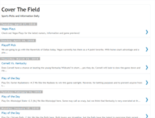 Tablet Screenshot of coverthefield.blogspot.com