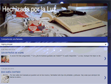 Tablet Screenshot of hechizadaporlaluz.blogspot.com