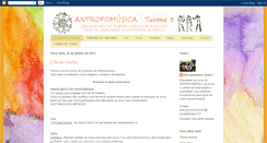 Desktop Screenshot of antropomusica3.blogspot.com