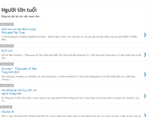 Tablet Screenshot of nguoilontuoi.blogspot.com