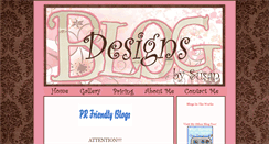 Desktop Screenshot of blogdesignsbysusan.blogspot.com