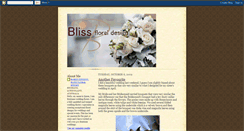 Desktop Screenshot of blissfloral.blogspot.com