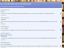 Tablet Screenshot of ilclubdeiduedipicche.blogspot.com