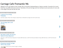 Tablet Screenshot of carriagecafefreo.blogspot.com