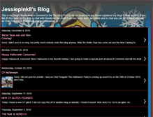 Tablet Screenshot of jessiepink8sblog.blogspot.com