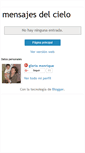 Mobile Screenshot of mensajedellcielo.blogspot.com