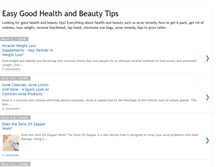 Tablet Screenshot of easygoodhealth.blogspot.com