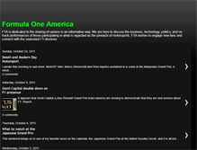 Tablet Screenshot of formulaoneamerica.blogspot.com