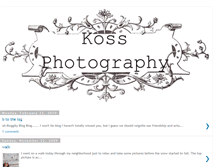 Tablet Screenshot of kossphoto.blogspot.com