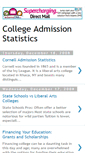 Mobile Screenshot of admissionstatistics.blogspot.com