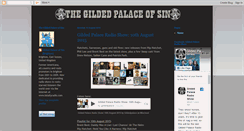 Desktop Screenshot of gildedpalaceofsin.blogspot.com