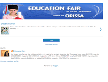 Tablet Screenshot of orissaeducation.blogspot.com