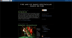 Desktop Screenshot of fireandiceball.blogspot.com