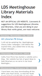 Mobile Screenshot of ldsmeetinghouselibrarymaterialsindex.blogspot.com