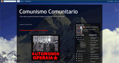 Desktop Screenshot of comunismocomunitario.blogspot.com