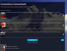 Tablet Screenshot of comunismocomunitario.blogspot.com