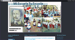 Desktop Screenshot of miescuelatuescuela2010-2011.blogspot.com