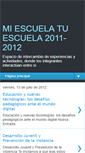 Mobile Screenshot of miescuelatuescuela2010-2011.blogspot.com