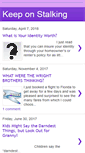 Mobile Screenshot of keeponstalking.blogspot.com