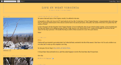 Desktop Screenshot of lifeinwestva.blogspot.com