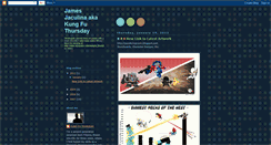 Desktop Screenshot of kungfuthursday.blogspot.com