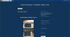 Desktop Screenshot of chateauguay-vikings.blogspot.com