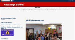 Desktop Screenshot of knoxhs.blogspot.com