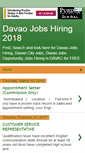 Mobile Screenshot of davaojobshiring.blogspot.com