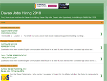 Tablet Screenshot of davaojobshiring.blogspot.com