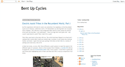 Desktop Screenshot of bentupcycles.blogspot.com