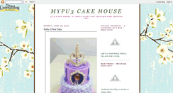 Desktop Screenshot of mypu3cakehouse.blogspot.com