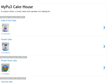 Tablet Screenshot of mypu3cakehouse.blogspot.com