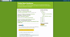 Desktop Screenshot of cvrinforfutbol.blogspot.com