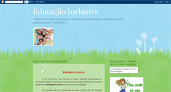 Desktop Screenshot of cantinhodaseducadoras.blogspot.com