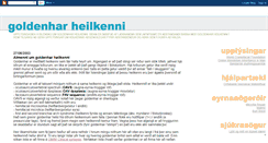 Desktop Screenshot of goldenhar.blogspot.com