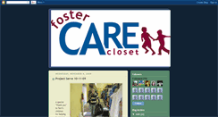 Desktop Screenshot of fostercarecloset.blogspot.com