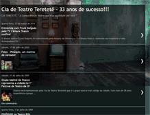 Tablet Screenshot of ciadeteatroteretete.blogspot.com